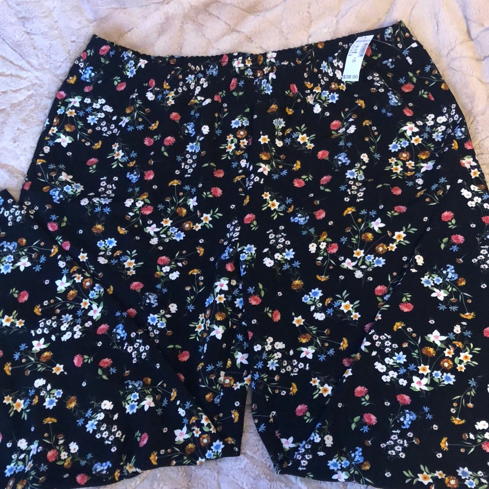 Wide Leg Dress Pants